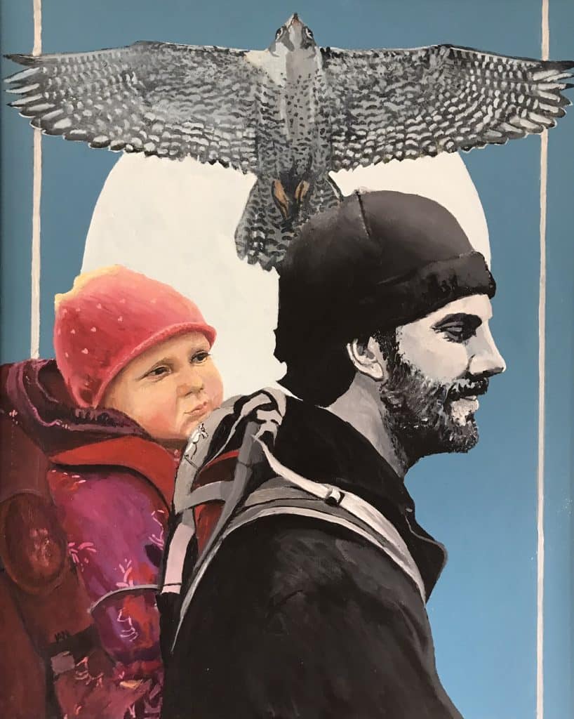 Fatherhood, For Iris (The Falcon’s flight) by Ian Campbell