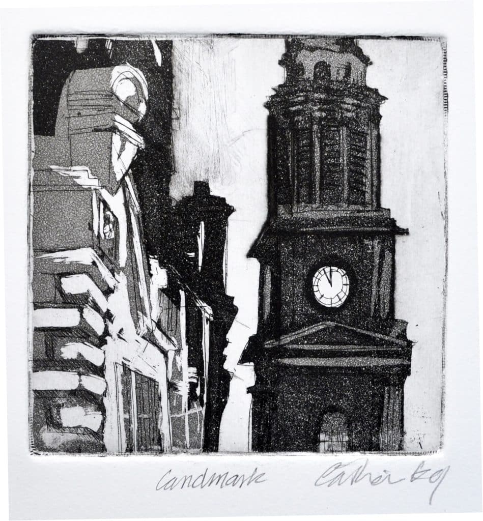 catherine-King-landmark-falkirk-steeple-etching-1