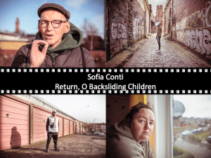 Sofia Conti - Return, O Backsliding Children