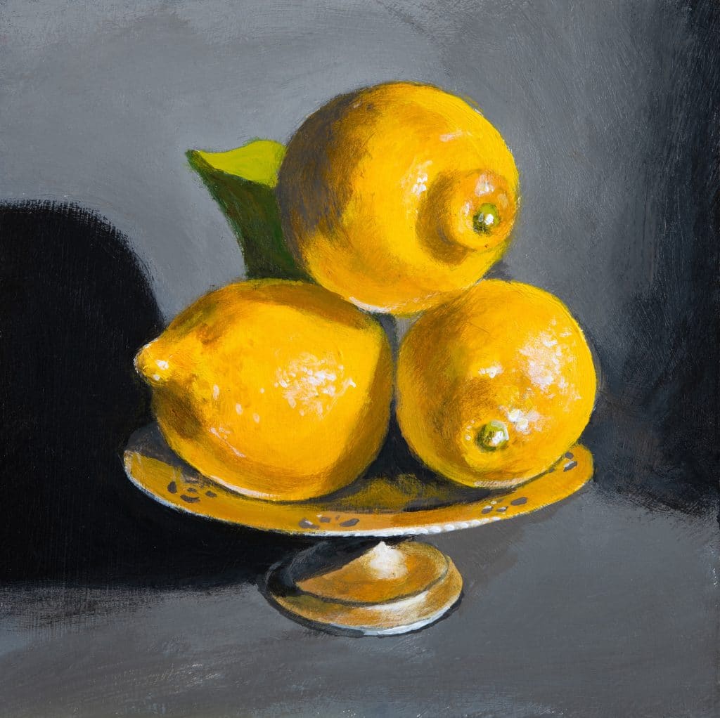 Hugh-Bryden-Lemons-from-Lucca-Acrylic-30-x-30cm-framed-450